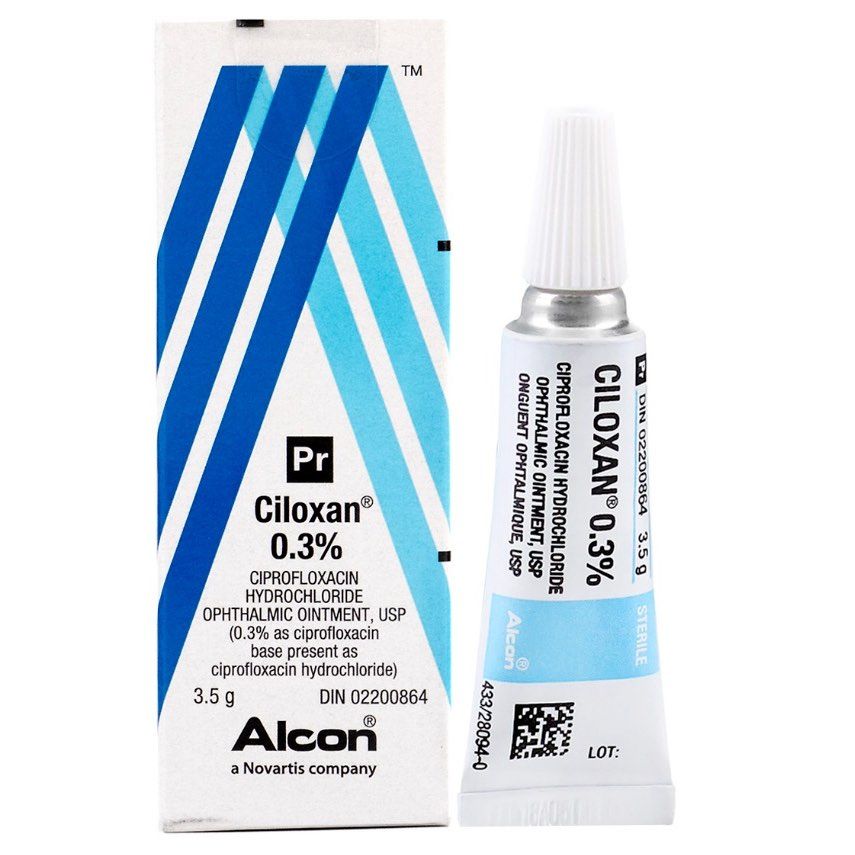 Ciloxan Ophtalmic Ointment