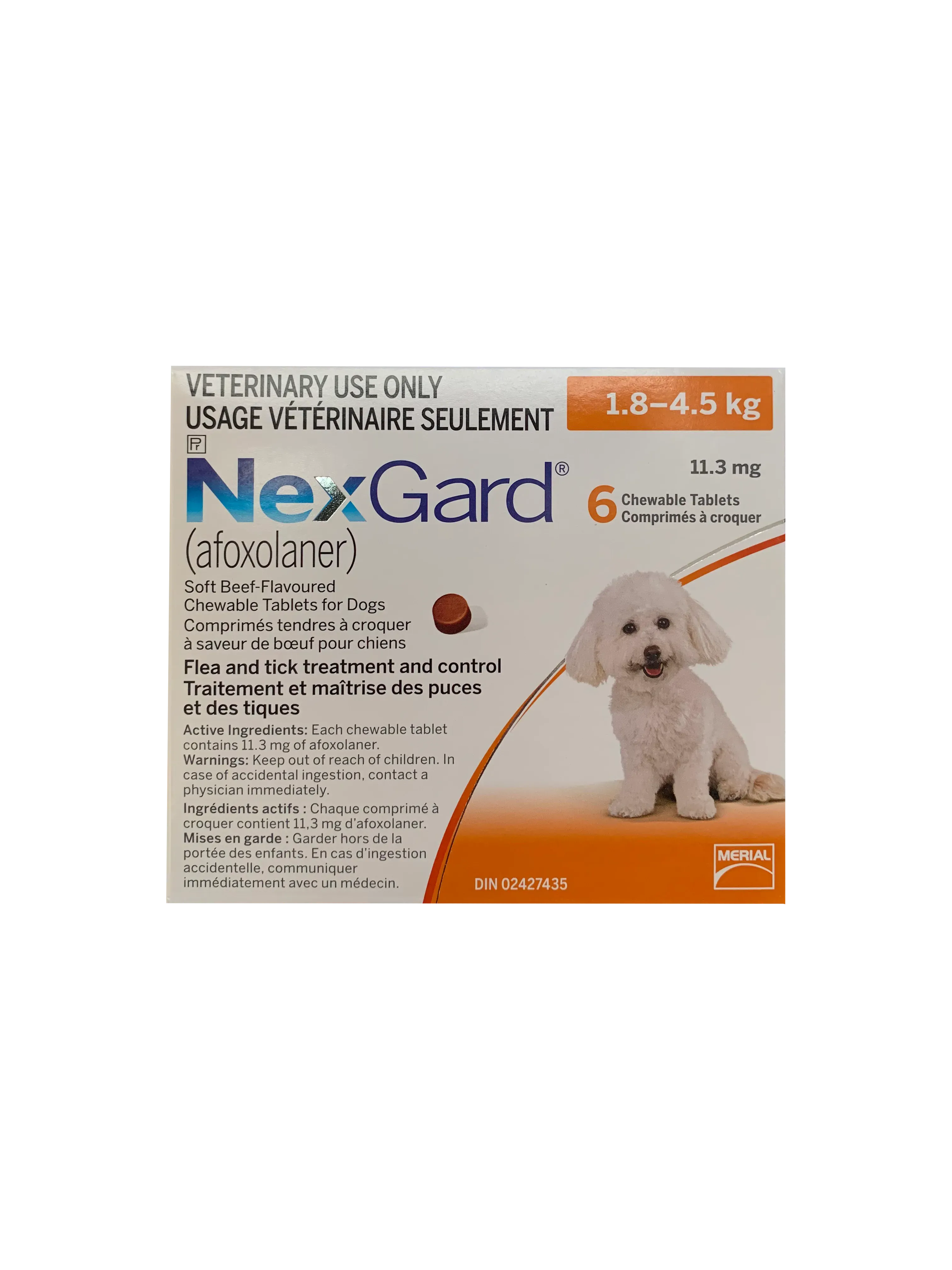 Nexgard Soft Chew Tablets (6 Chewable Tablets)