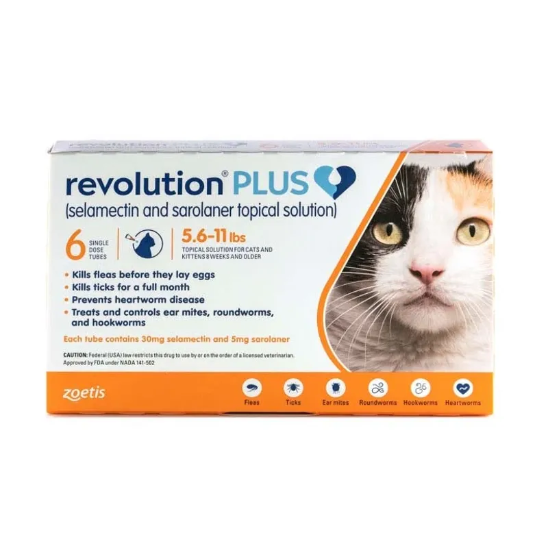 Box of Zoetis Revolution PLUS for cats
