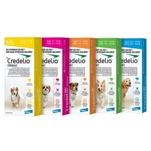 Elanco Credelio for dogs 6 Chewable Tablets Pink/Rose 2.7 - 5.5 kg