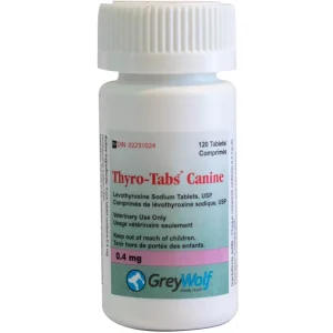 Grey Wolf Animal Health Thyro-Tab 120 Tab 0.4 mg