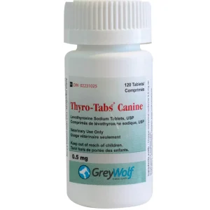 Grey Wolf Animal Health Thyro-Tab 120 Tab 0.5 mg