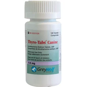 Grey Wolf Animal Health Thyro-Tab 120 Tab 0.6 mg