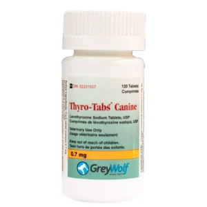 Grey Wolf Animal Health Thyro-Tab 120 Tab 0.7 mg