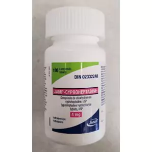 Jamp Pharma Cyproheptadine 100 Tab 4 mg