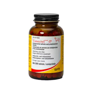 Zoetis Vanectyl-P 500 Tab 2/5 mg