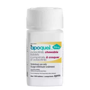 Zoetis Apoquel chewable tablets 100 Chewable Tablets 3.6 mg